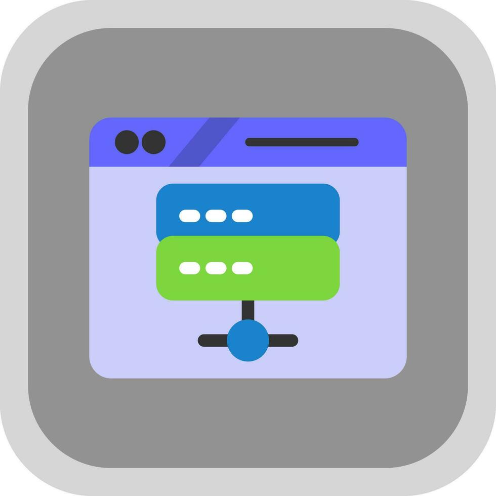 Server Vector Icon Design