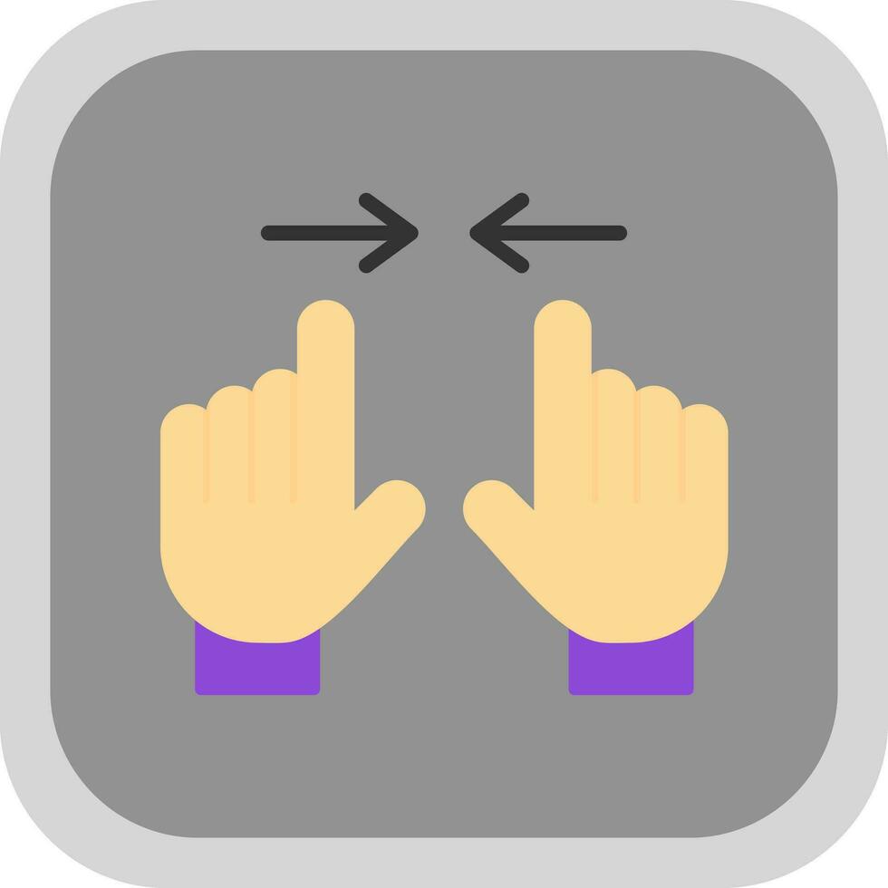 Zoom In Vector Icon Design