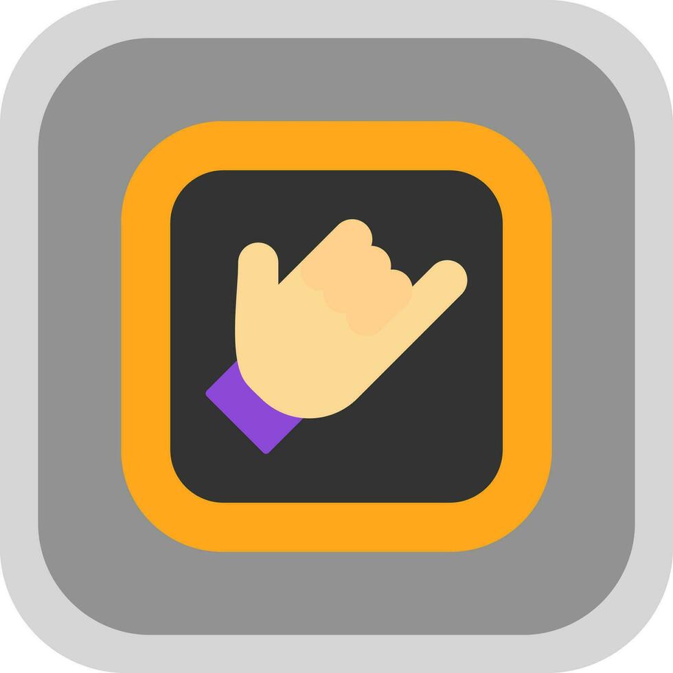 Little Finger Vector Icon Design