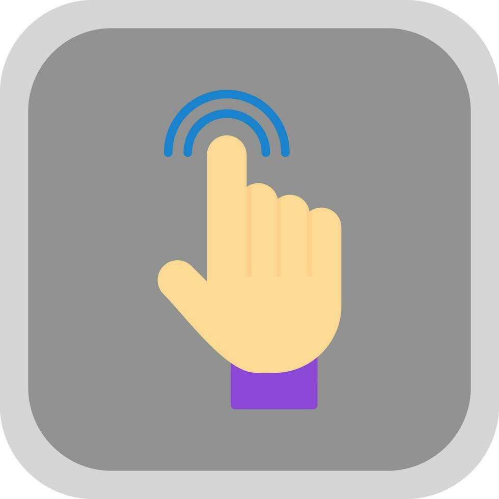 Tap Vector Icon Design