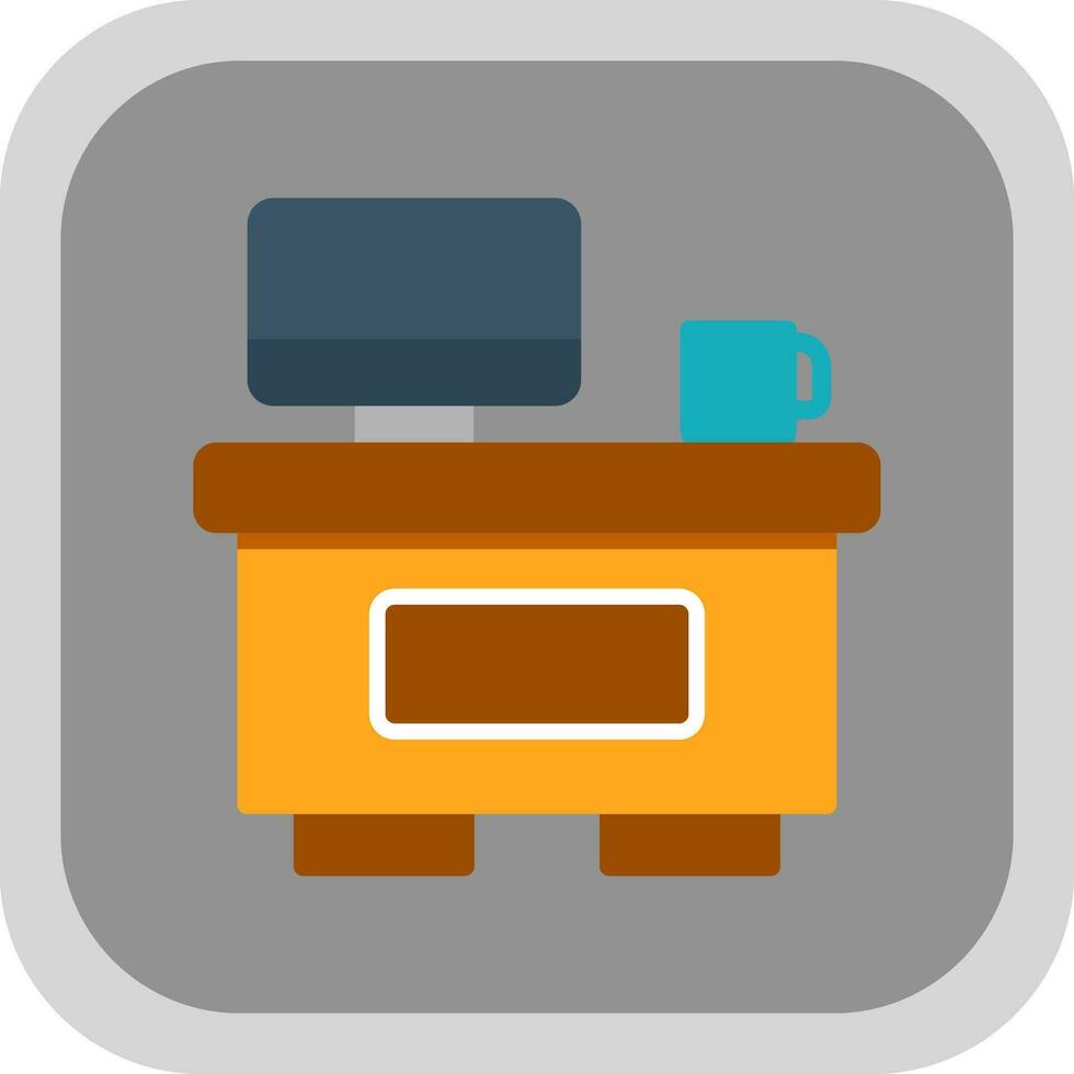 Information Desk Vector Icon Design