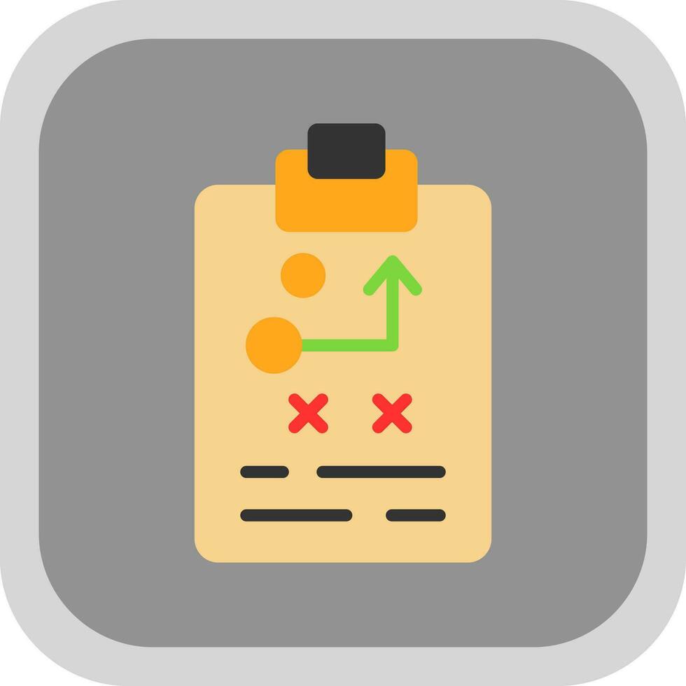 Planning Strategy Vector Icon Design