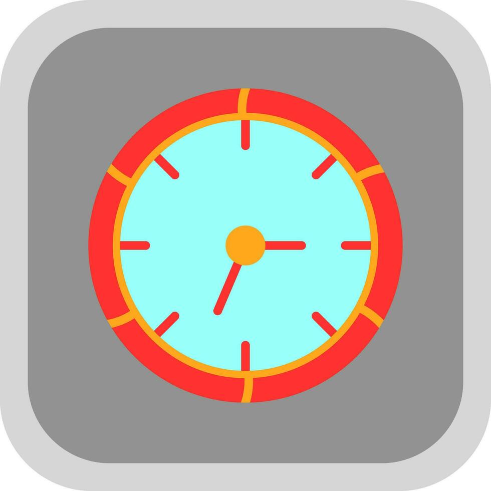 Clock Time Vector Icon Design