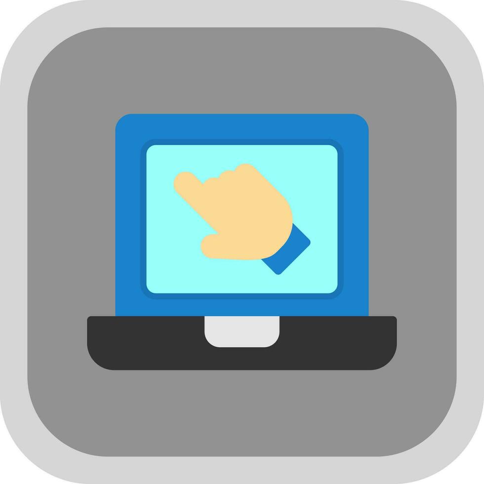 Laptop Vector Icon Design