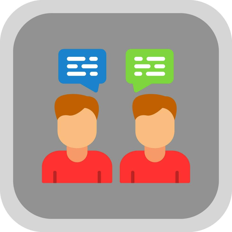 Dialog Vector Icon Design