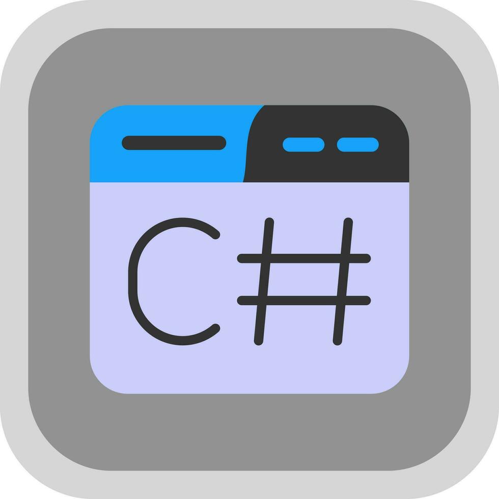 Hashtag Vector Icon Design