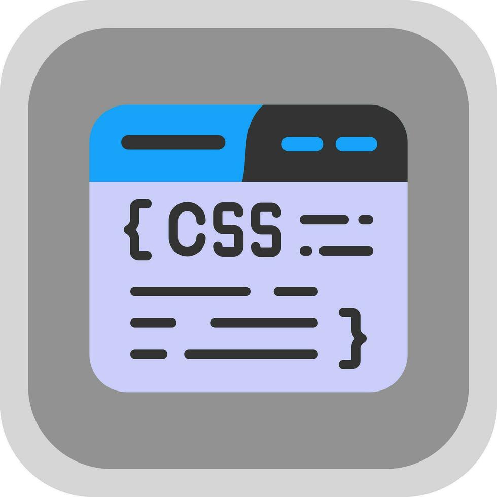 Css Coding Vector Icon Design