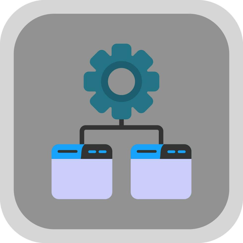 Batch Processing Vector Icon Design