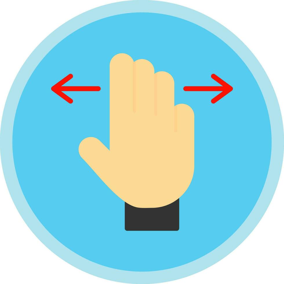 Swipe Vector Icon Design