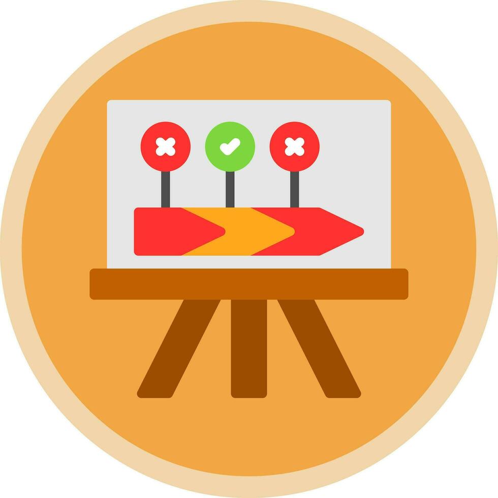 Value Chain Vector Icon Design