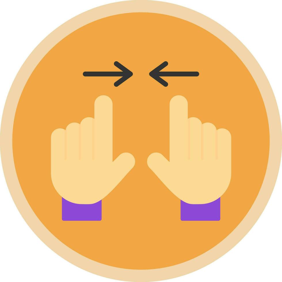 Zoom In Vector Icon Design