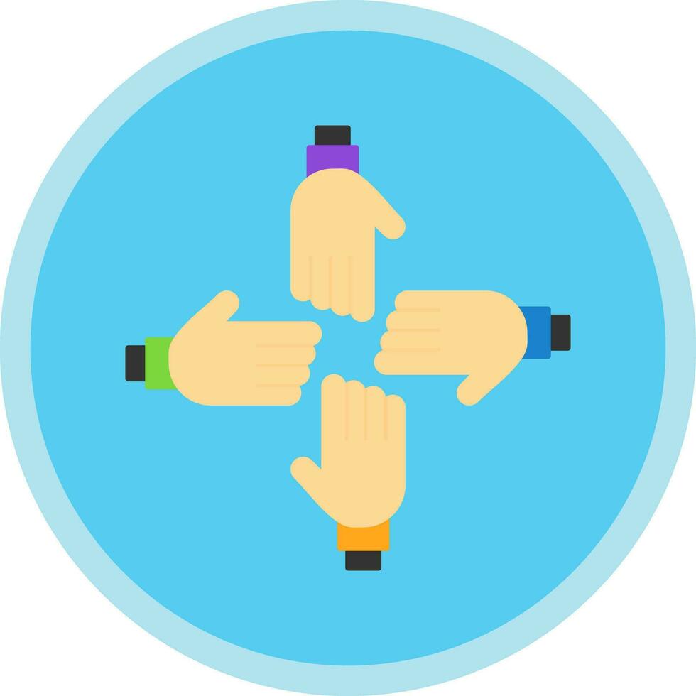 Team Work Vector Icon Design