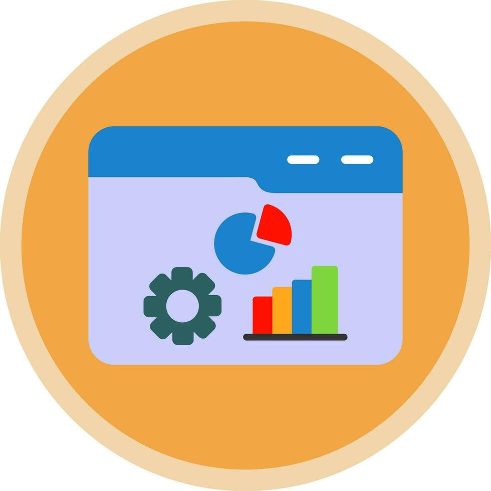 Statistics Vector Icon Design