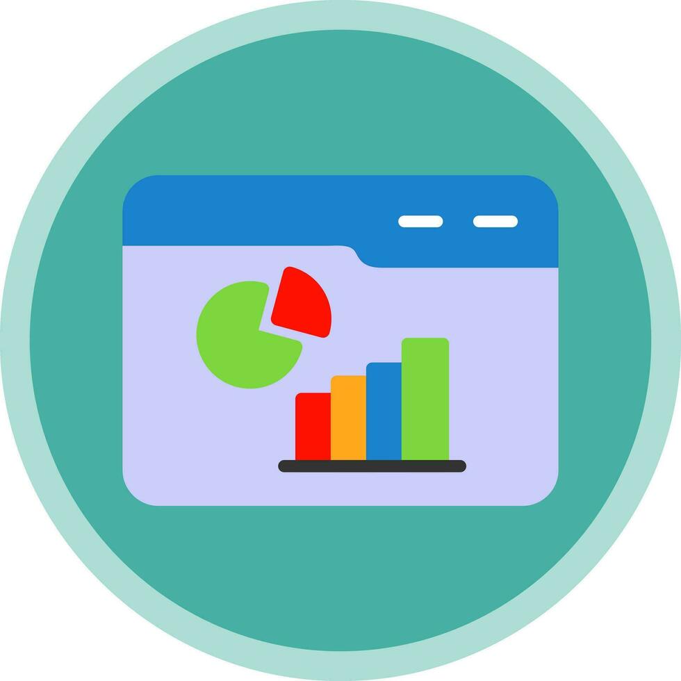 Statistic Vector Icon Design