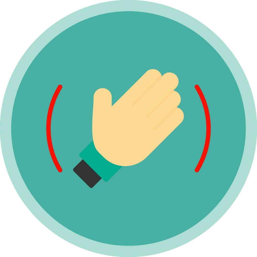 Goodbye Vector Icon Design