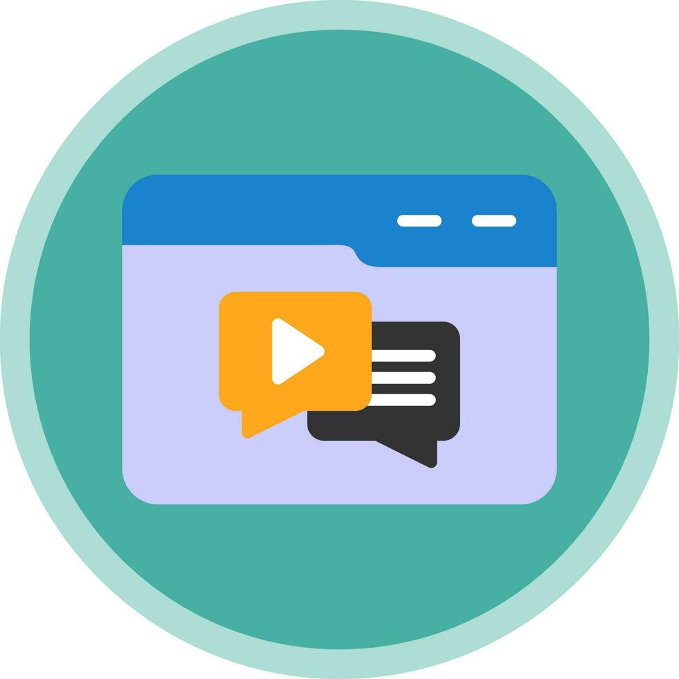 Website Vector Icon Design