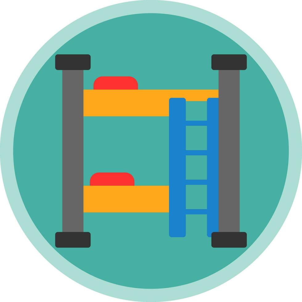 Dormitory Vector Icon Design