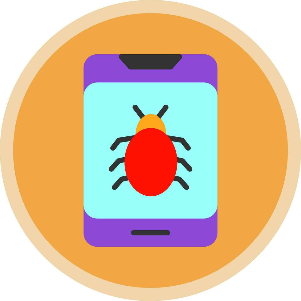 Bug Vector Icon Design