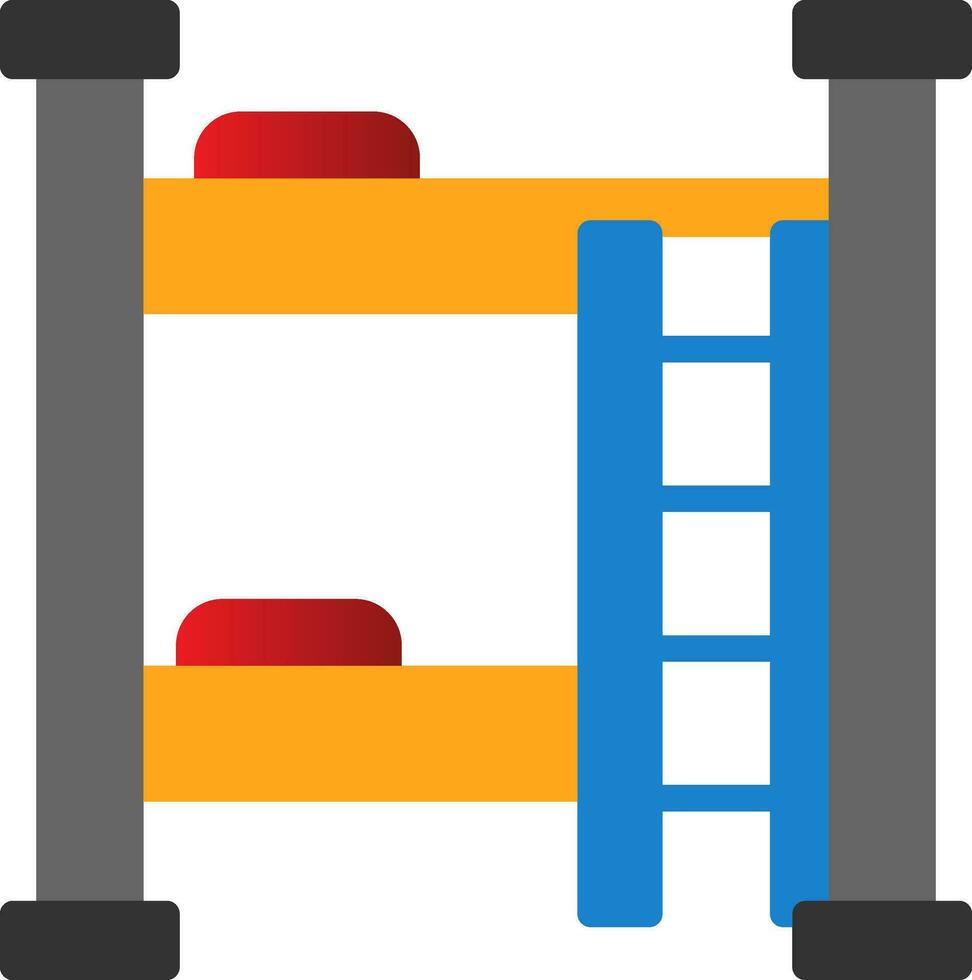 Dormitory Vector Icon Design