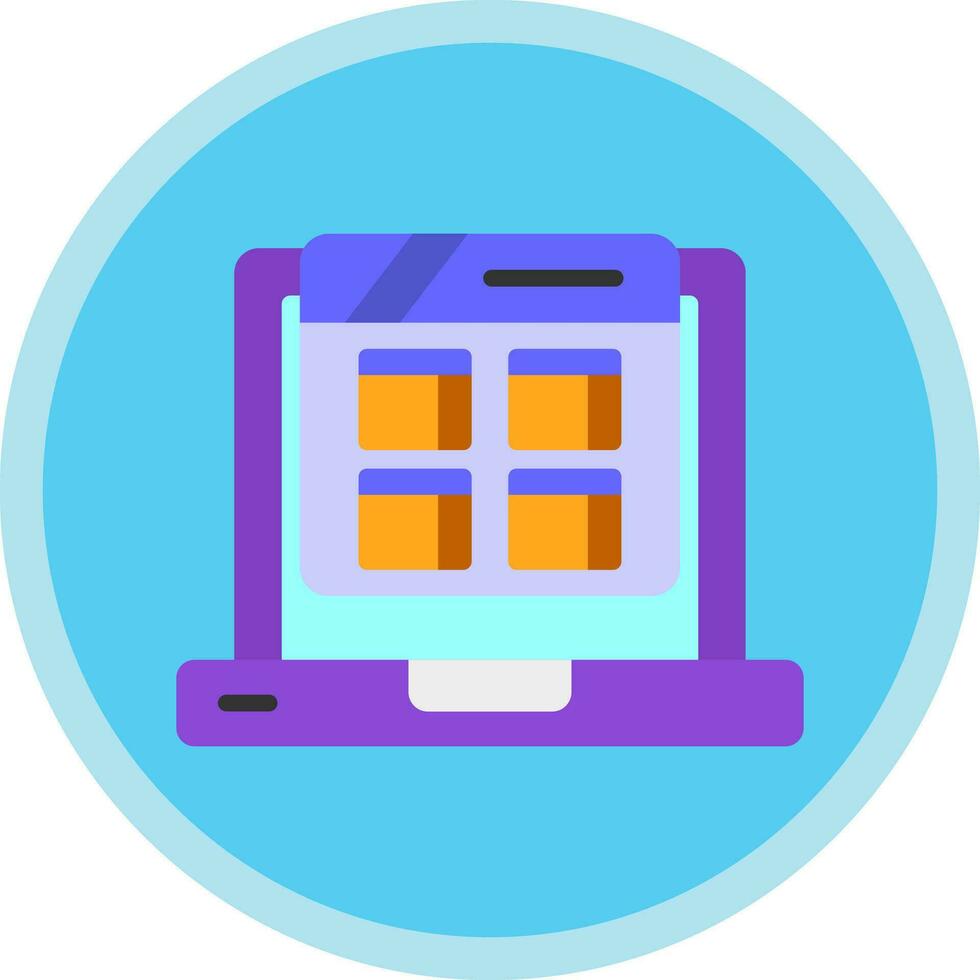 Website Vector Icon Design