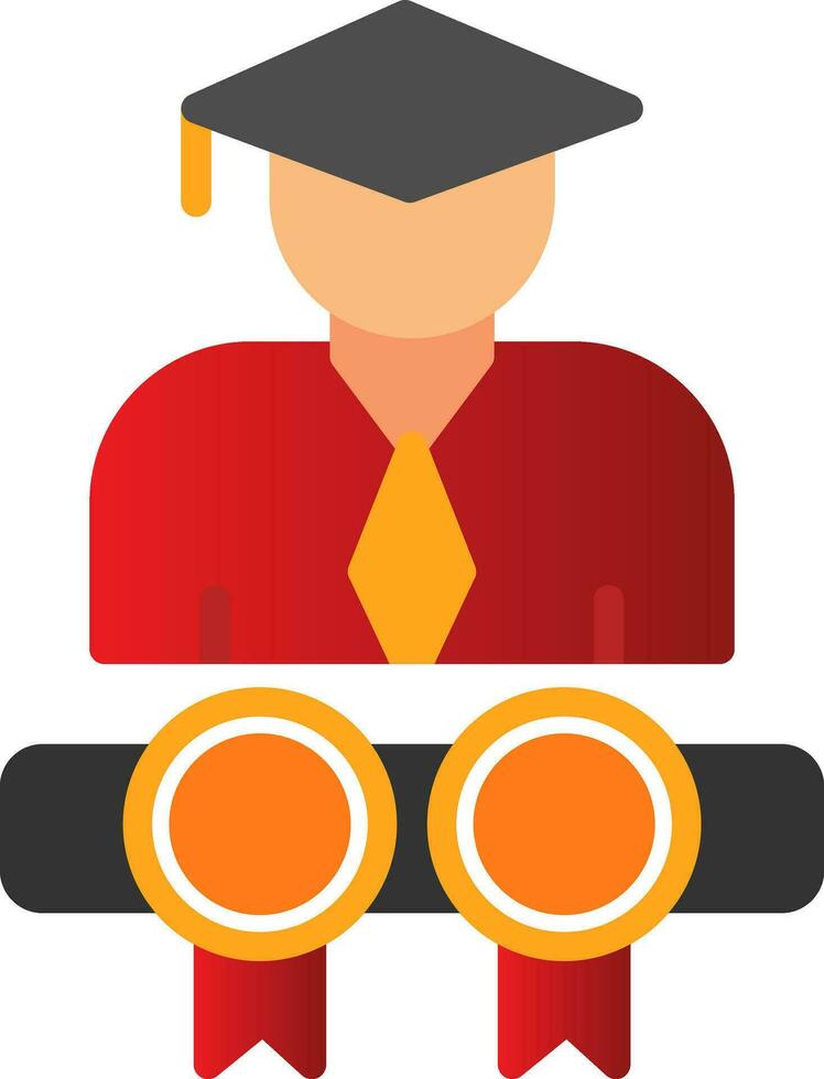Diplomas Vector Icon Design