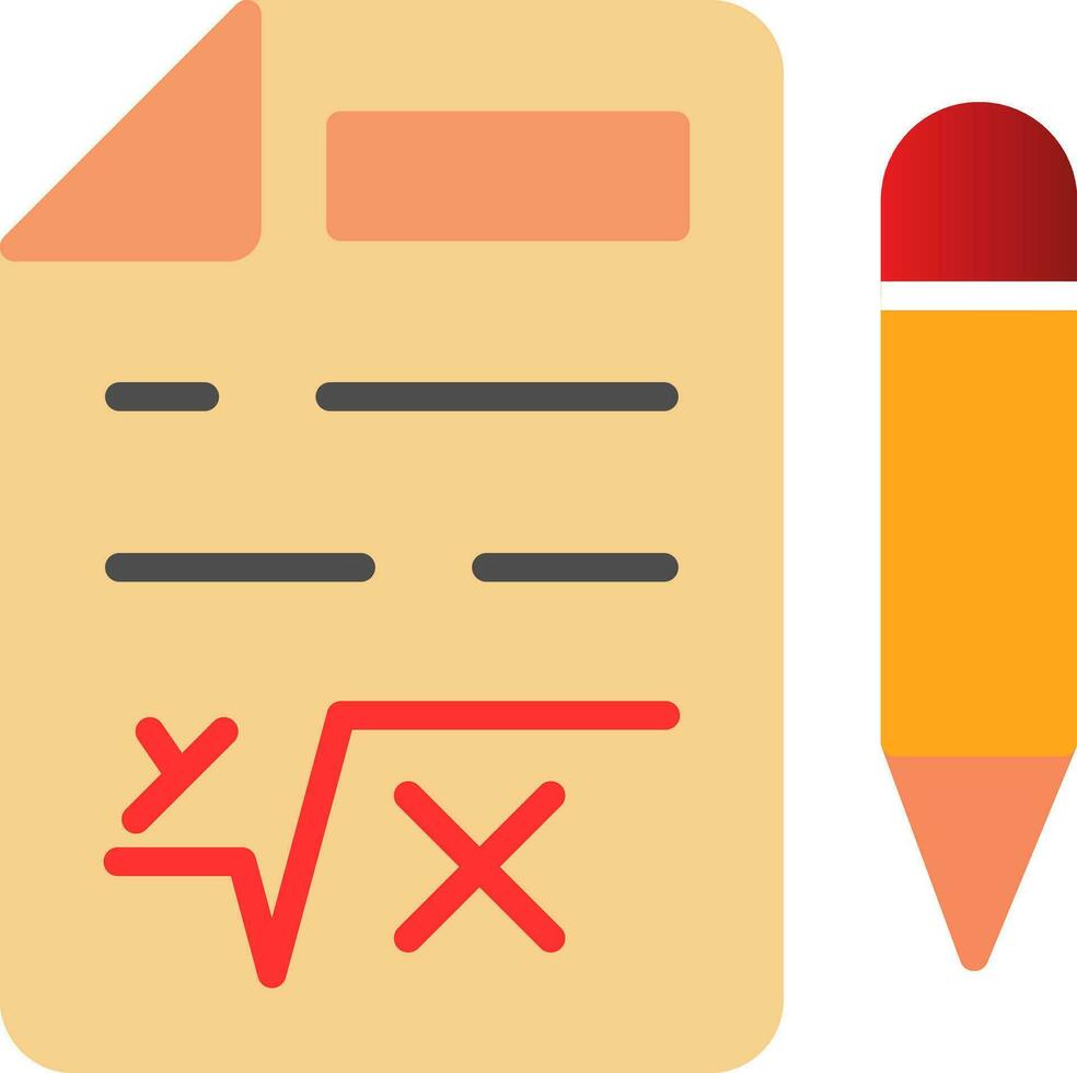 Maths Vector Icon Design