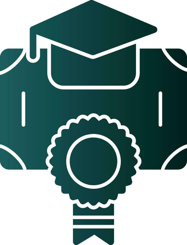 Bachelors Degree Vector Icon Design