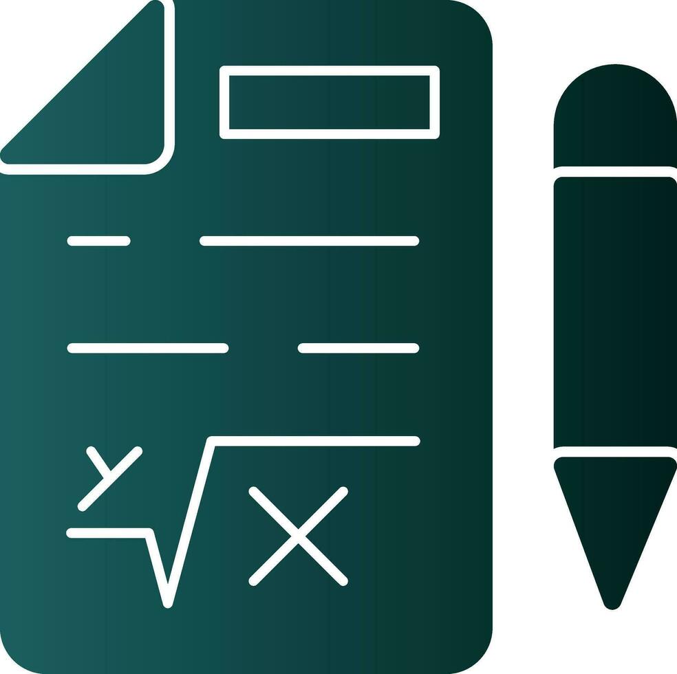 Maths Vector Icon Design