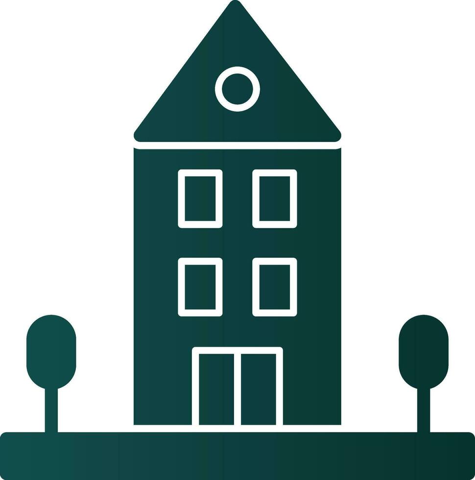 University Vector Icon Design