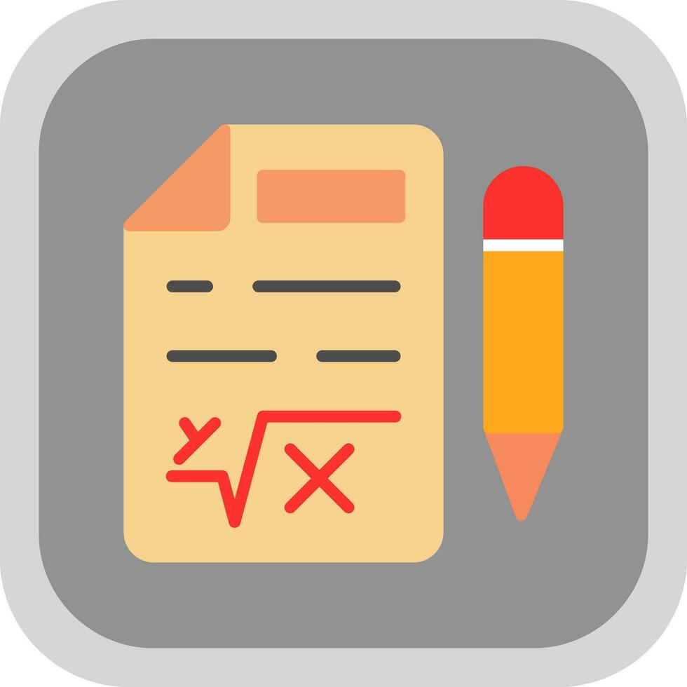 Maths Vector Icon Design
