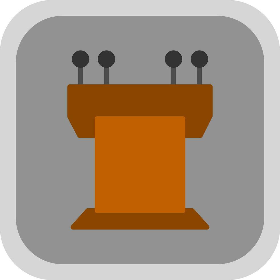 Podium Vector Icon Design