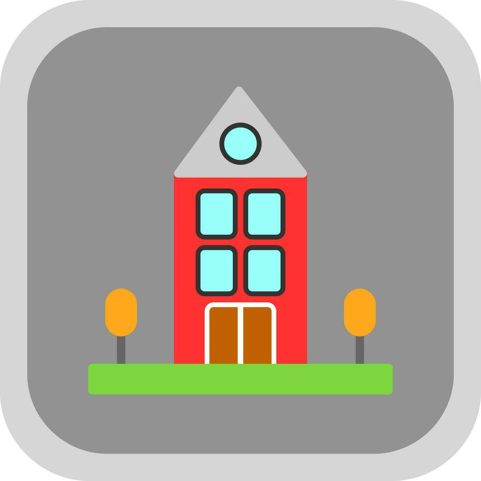 University Vector Icon Design