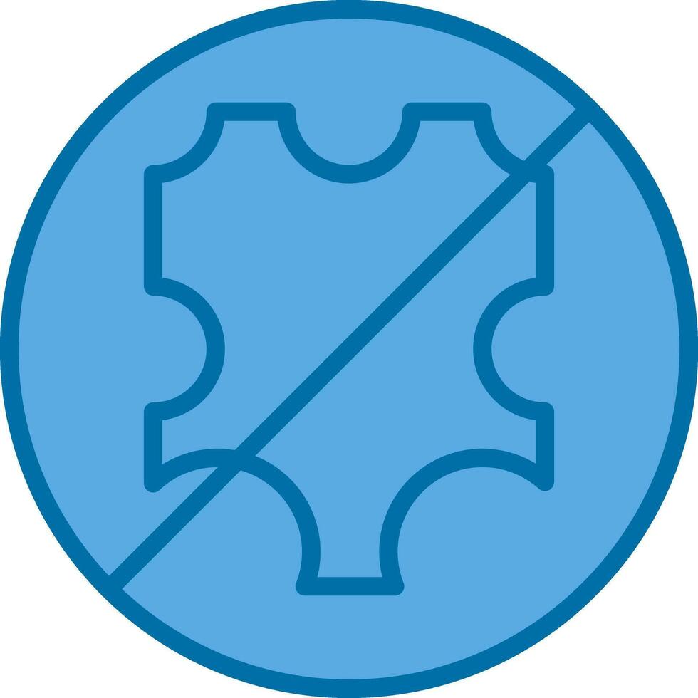 No leather Vector Icon Design