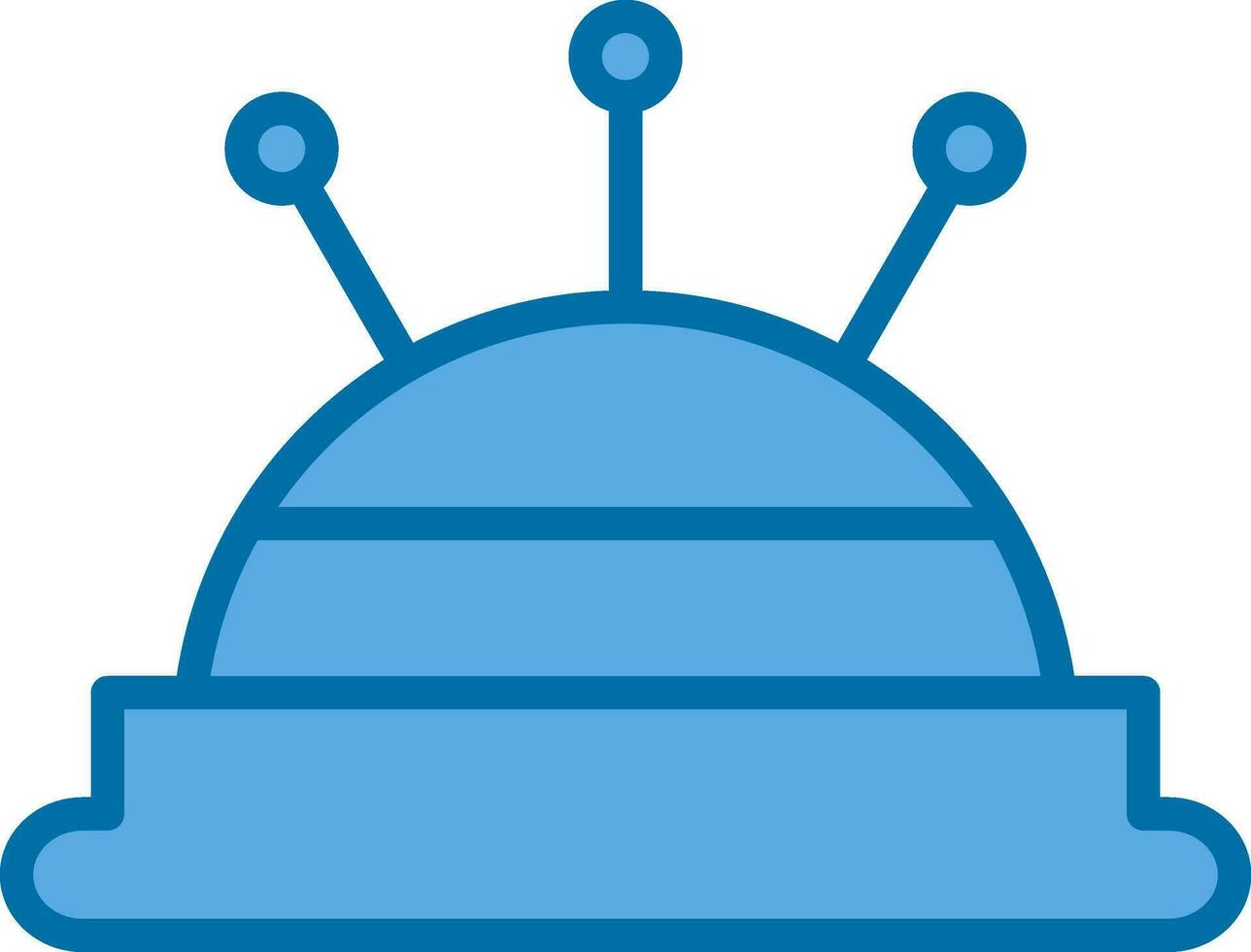 Needle cushion Vector Icon Design