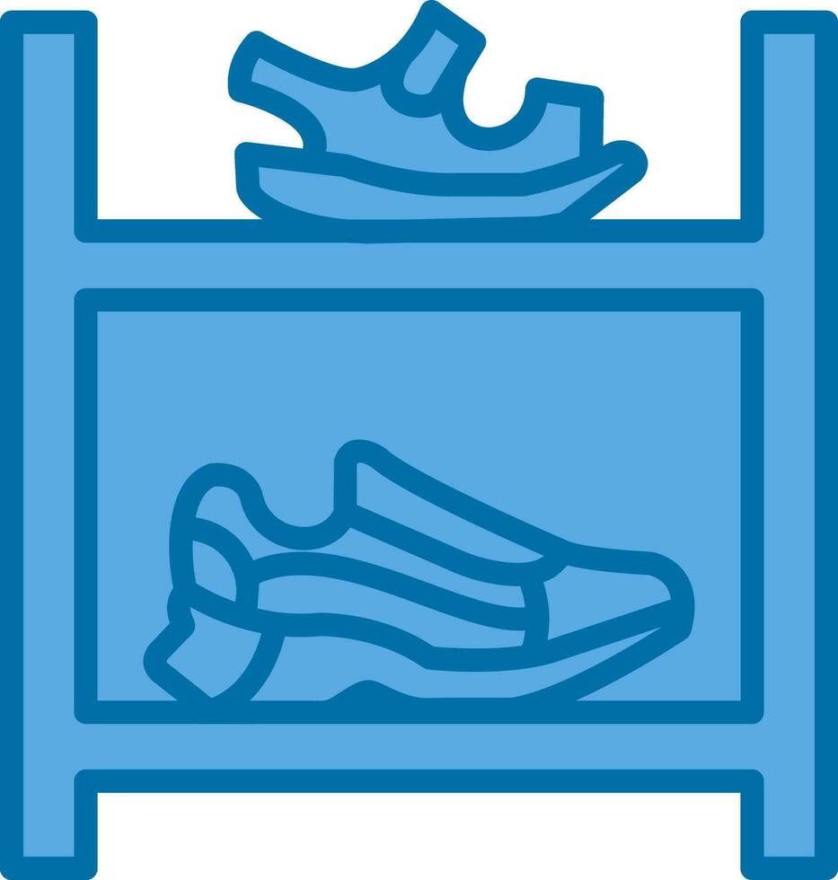 Shoe rack Vector Icon Design