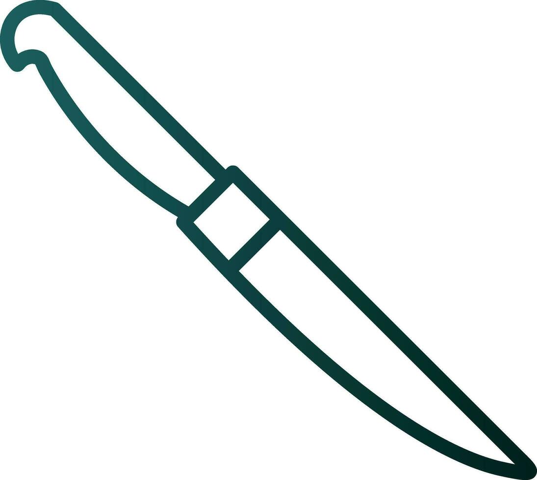 Knife Vector Icon Design