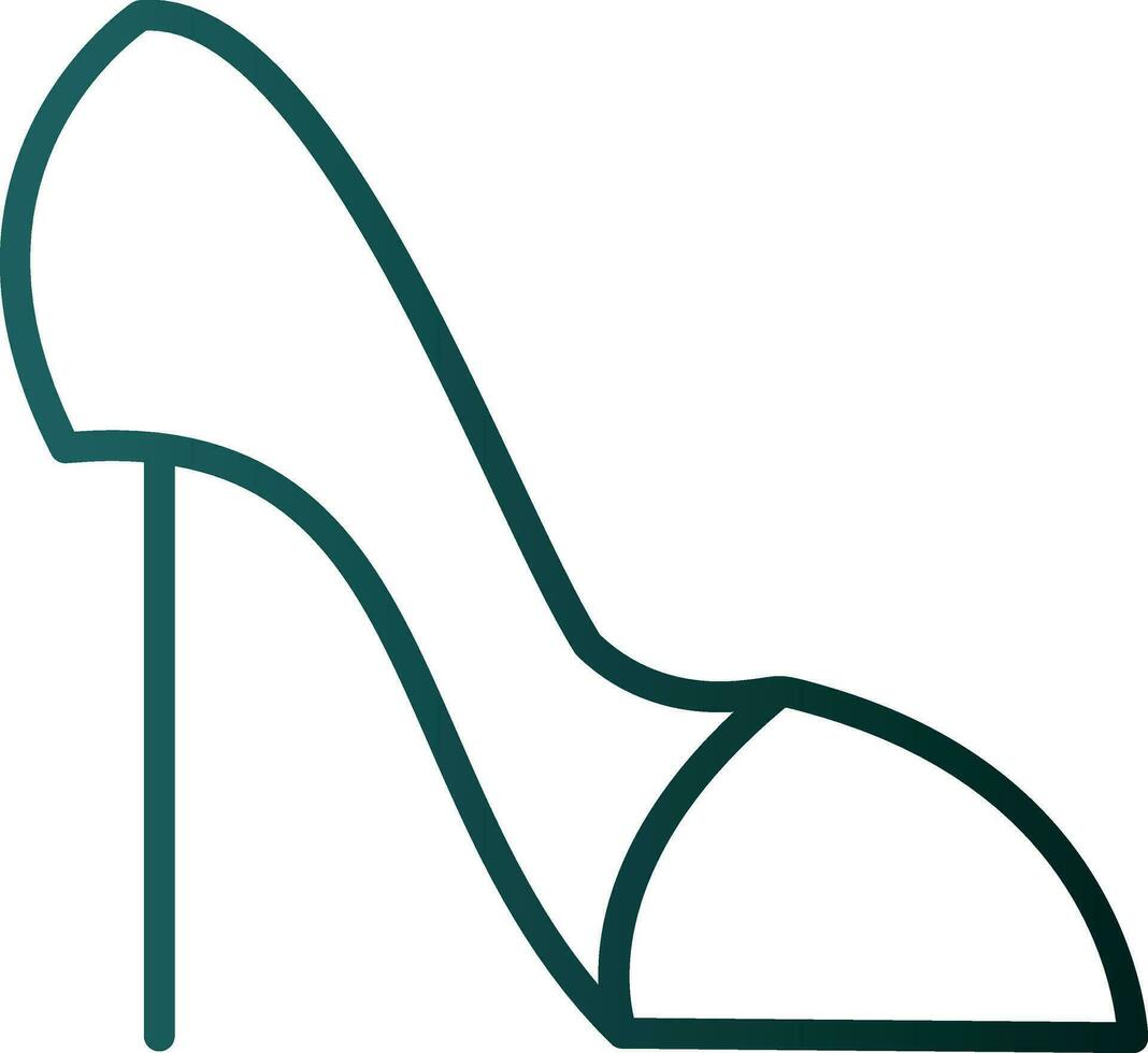 High heels Vector Icon Design
