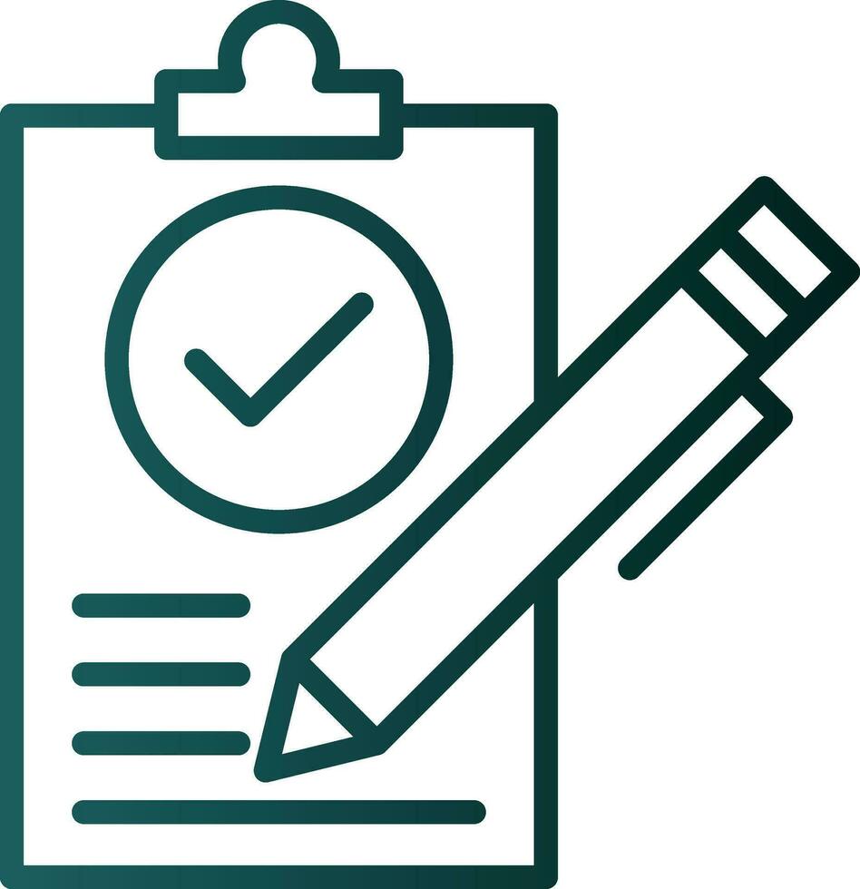 Contract Vector Icon Design