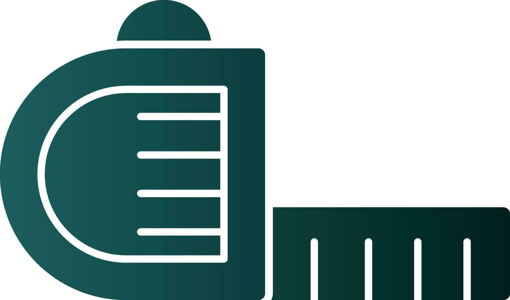 Measuring tape Vector Icon Design