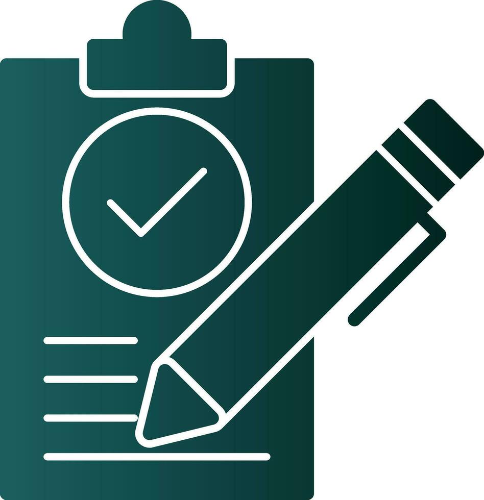 Contract Vector Icon Design