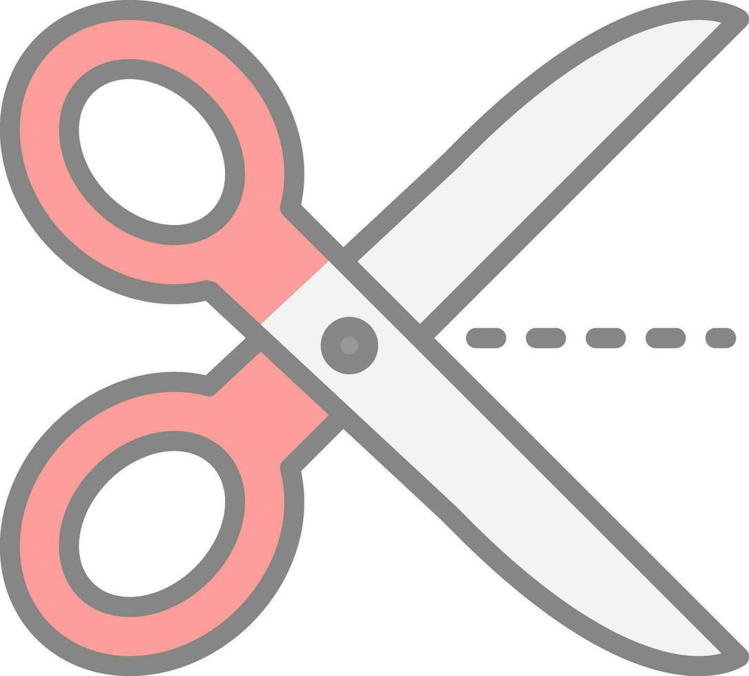 Cutting Vector Icon Design