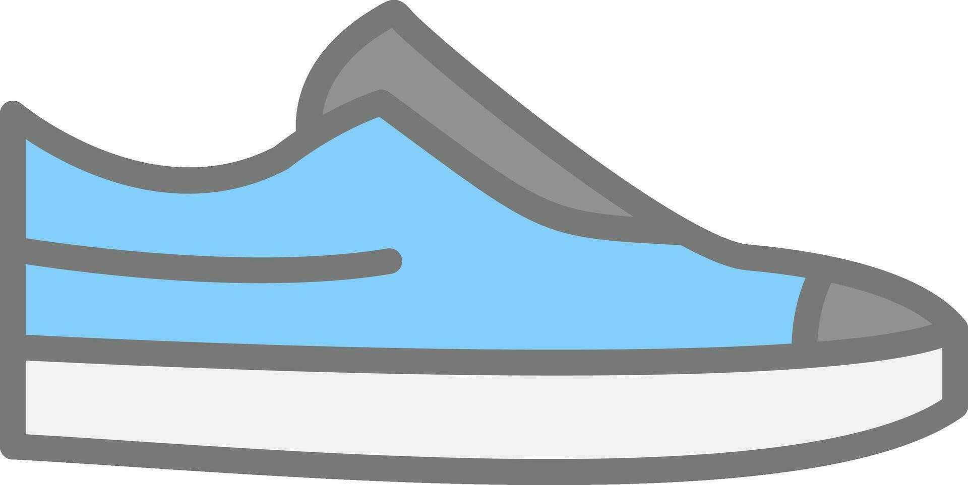 diseño de icono de vector de zapatillas