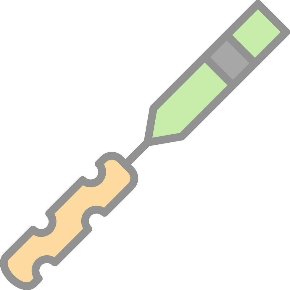 Chisel Vector Icon Design