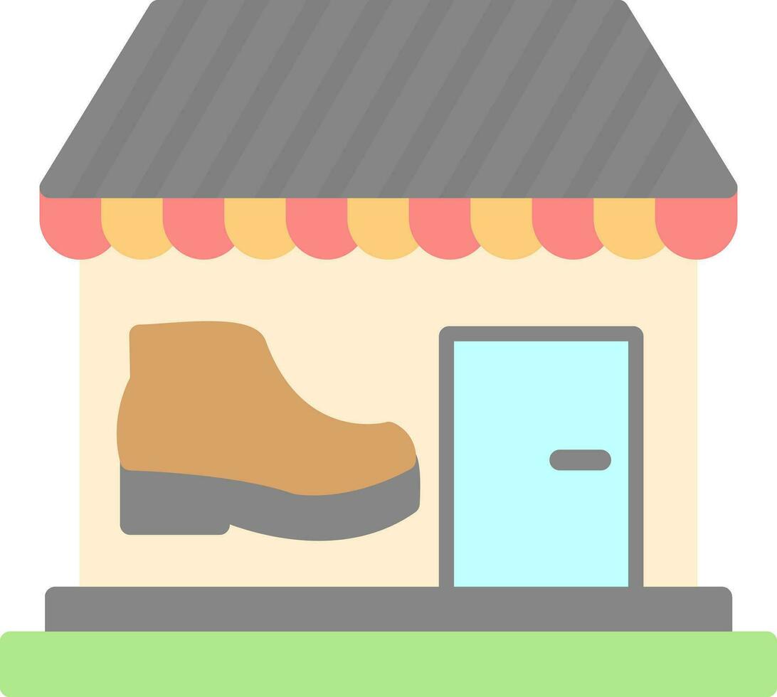 Shoe shop Vector Icon Design