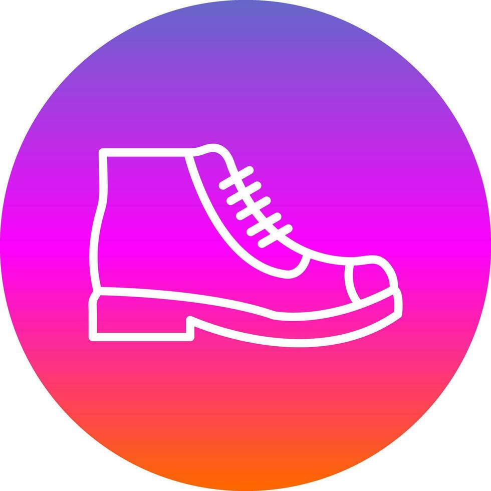 diseño de icono de vector de botas