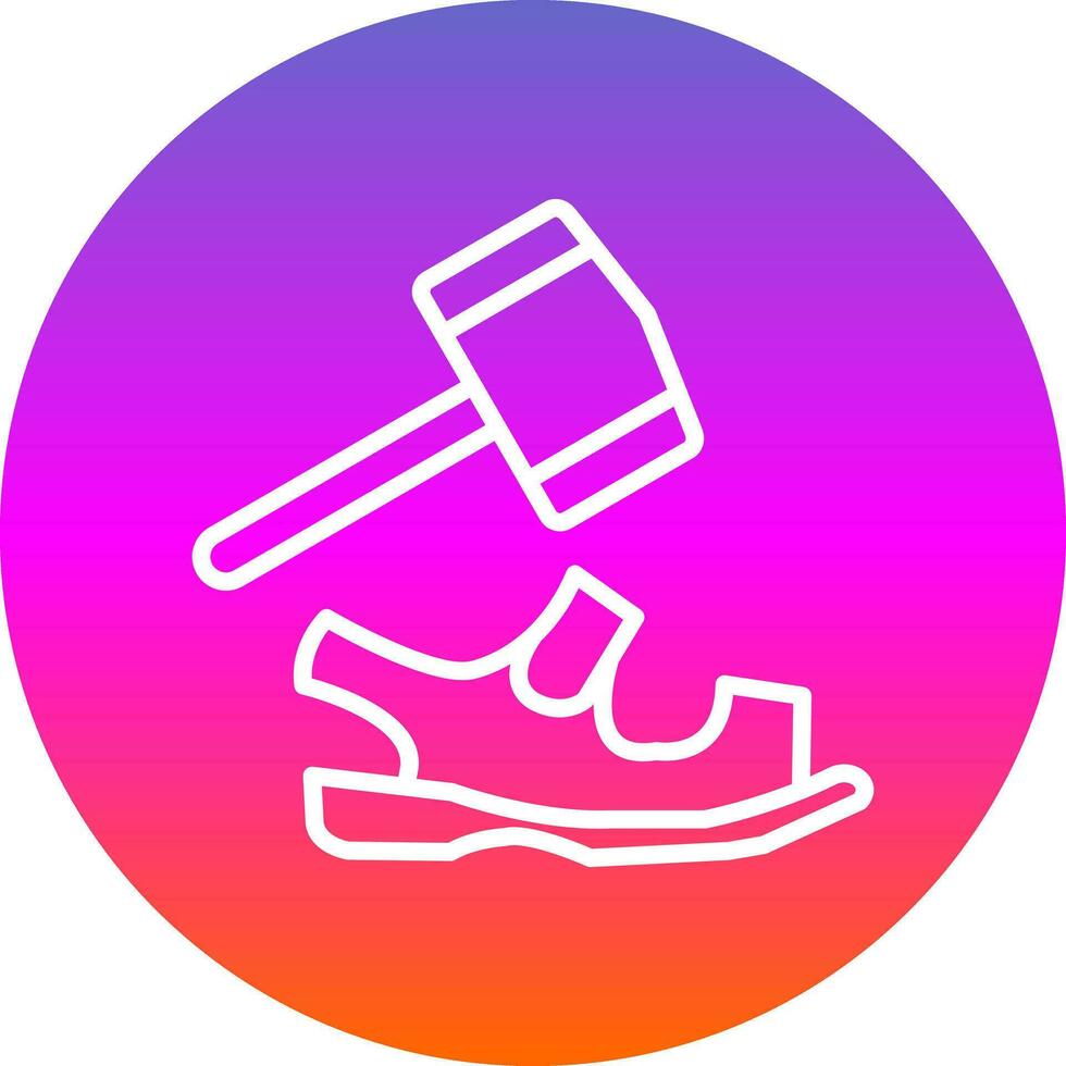 Shoemaker Vector Icon Design
