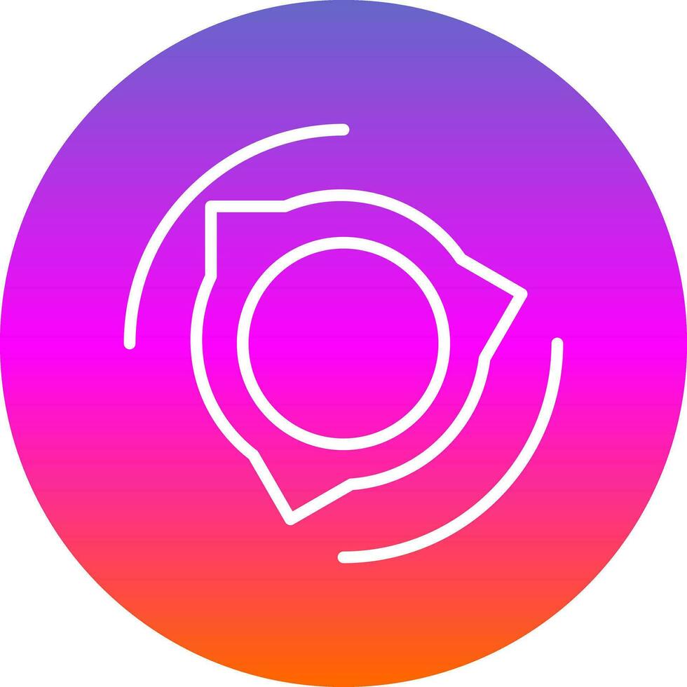 Hole Vector Icon Design