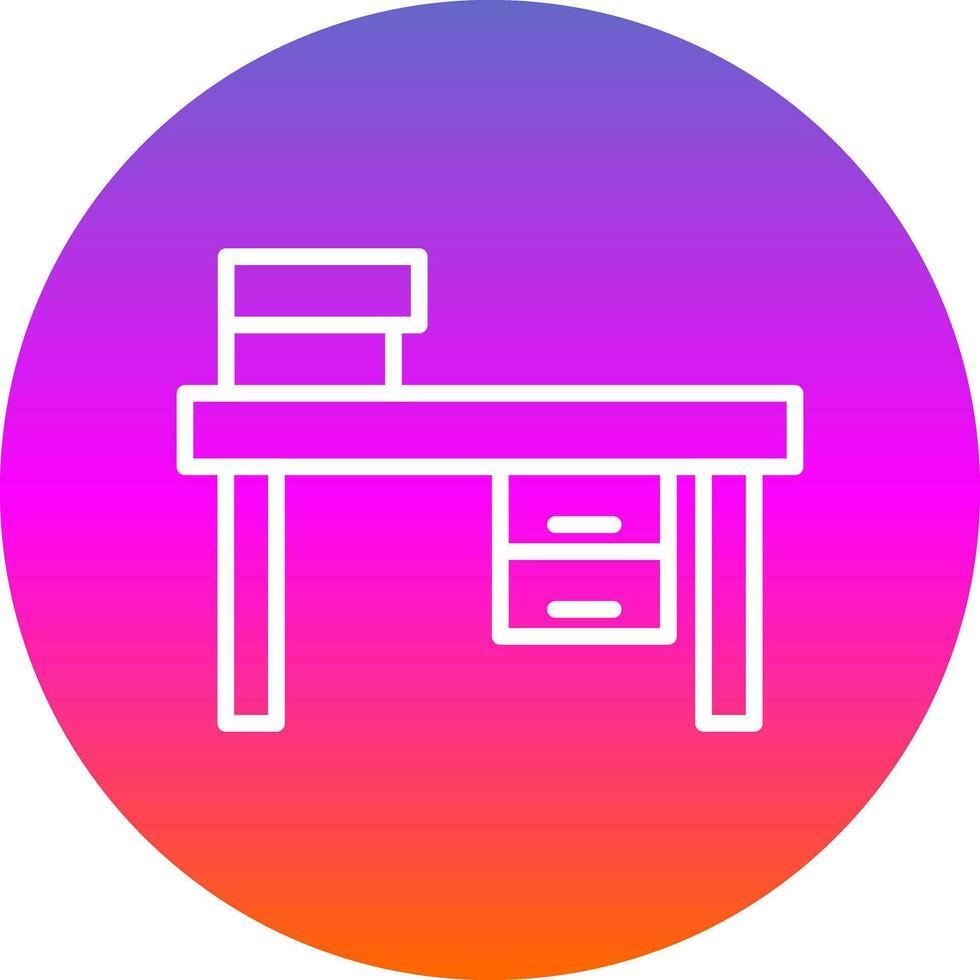 Table Vector Icon Design