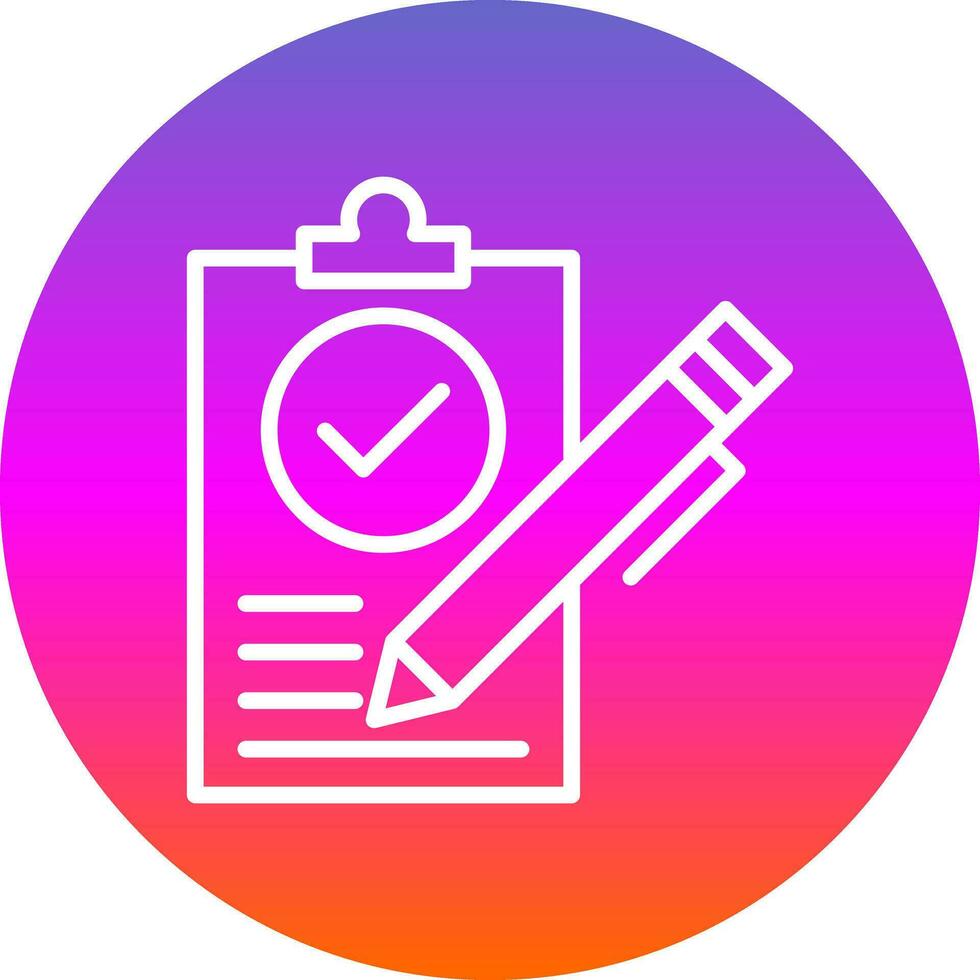 Contract Vector Icon Design