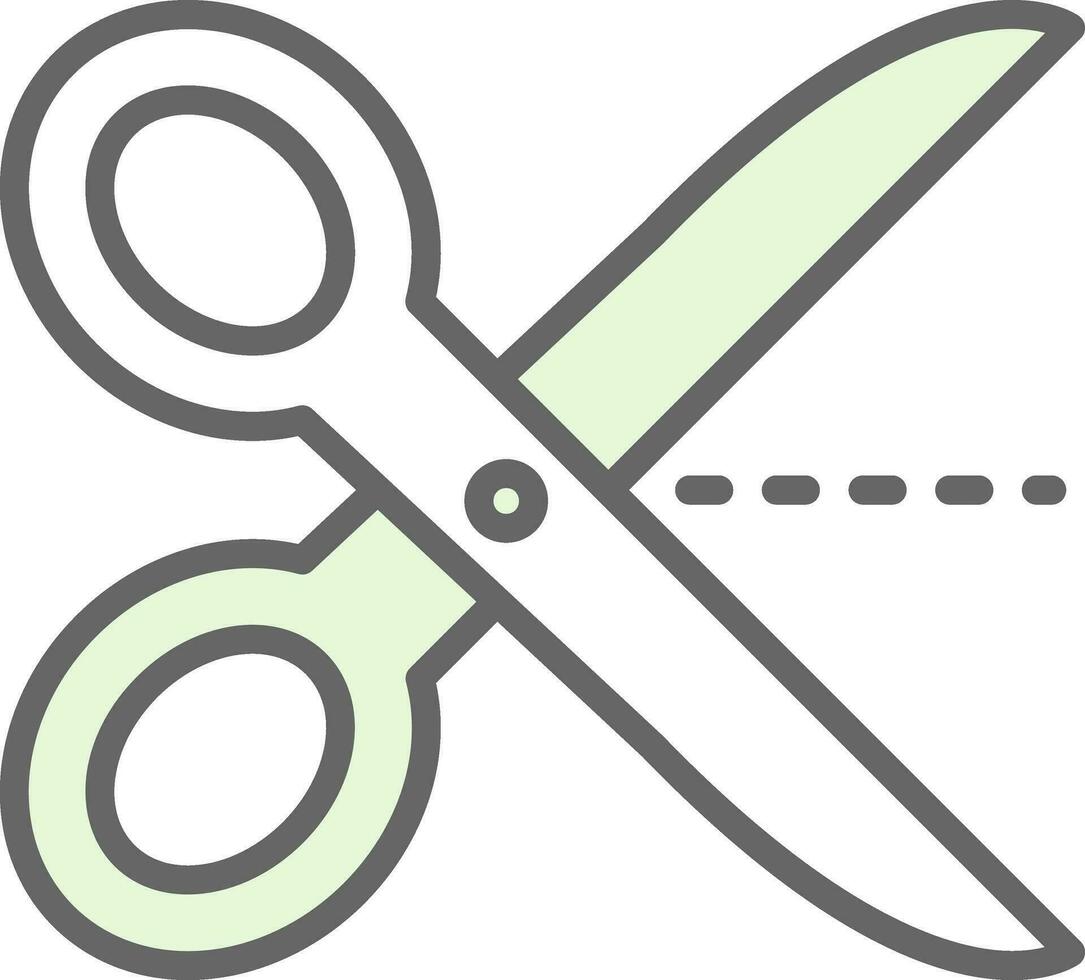 Cutting Vector Icon Design
